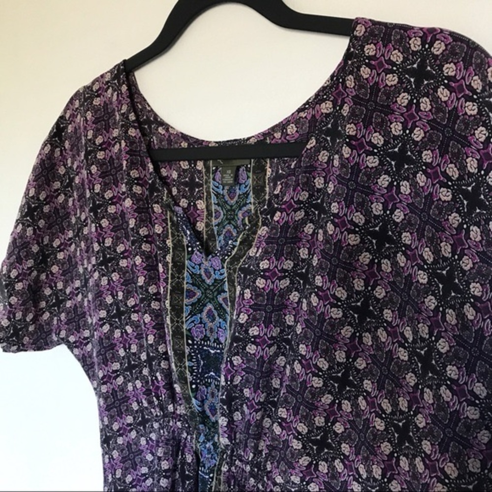 Anthropologie Fei Silk Pensethelia Tunic Blouse - Picture 2 of 3